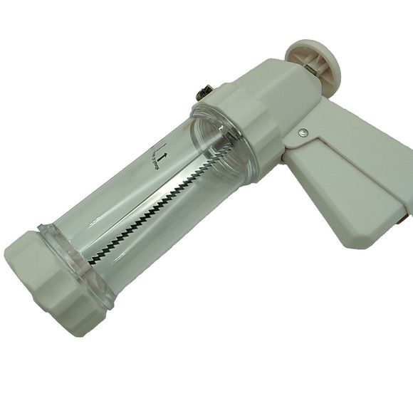 Sunbeam Cookie Press 21 Pcs Decorating Set 12 Cookie Discs New Open Box - Picture 8 of 9